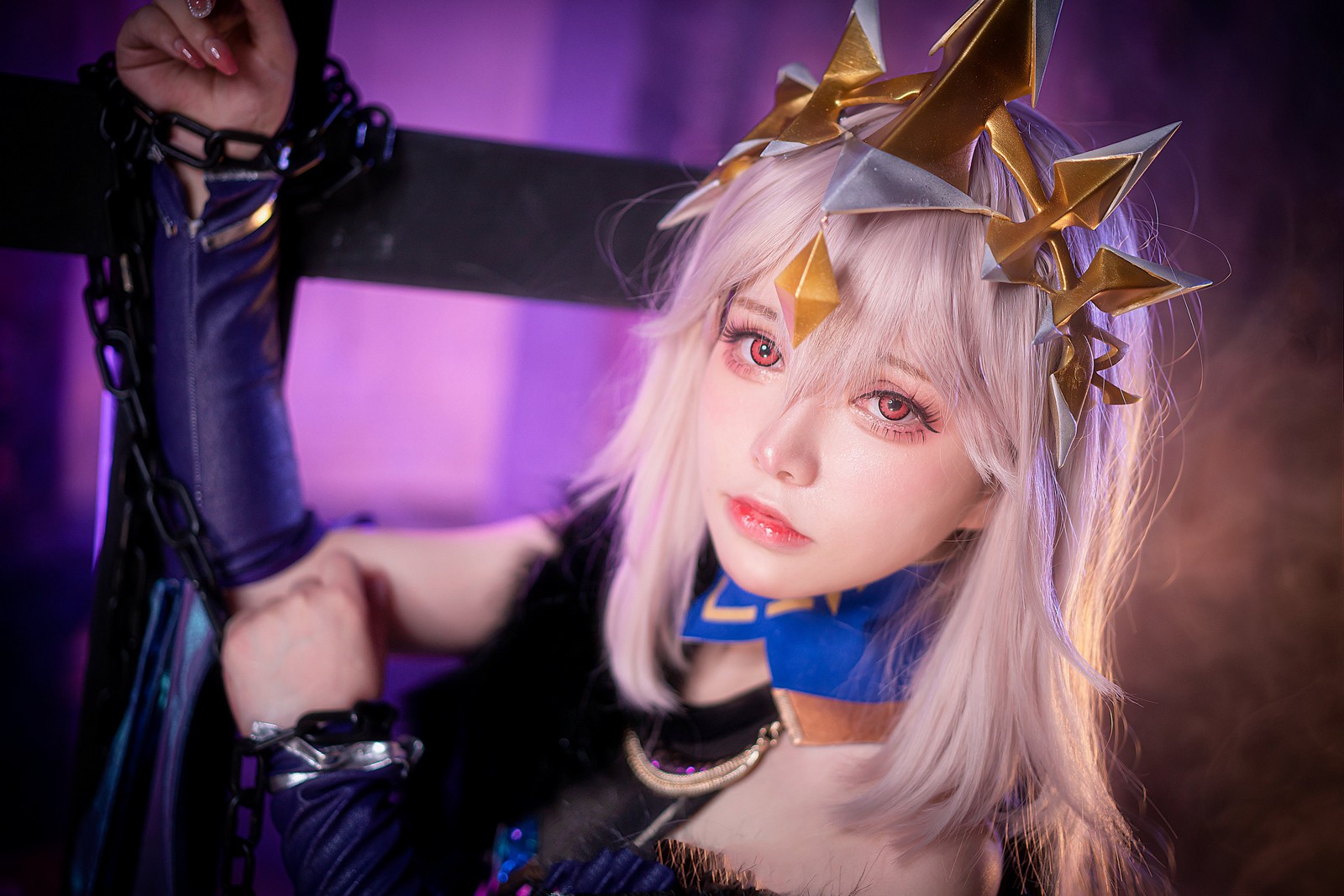 六二二同学 方舟圣女 Cosplay 写真集｜明日方舟风格摄影（13P｜23MB）插图