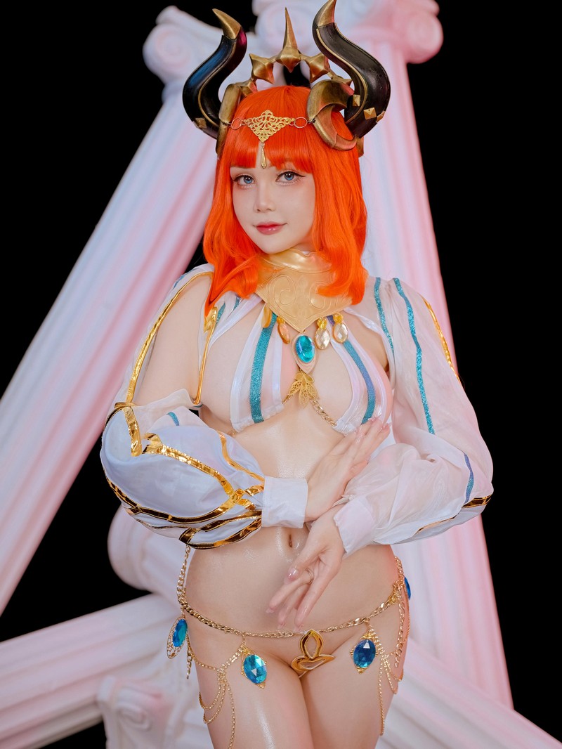 Joyce Lin2x Nilou Cosplay Genshin Impact 高清图集 53P插图3