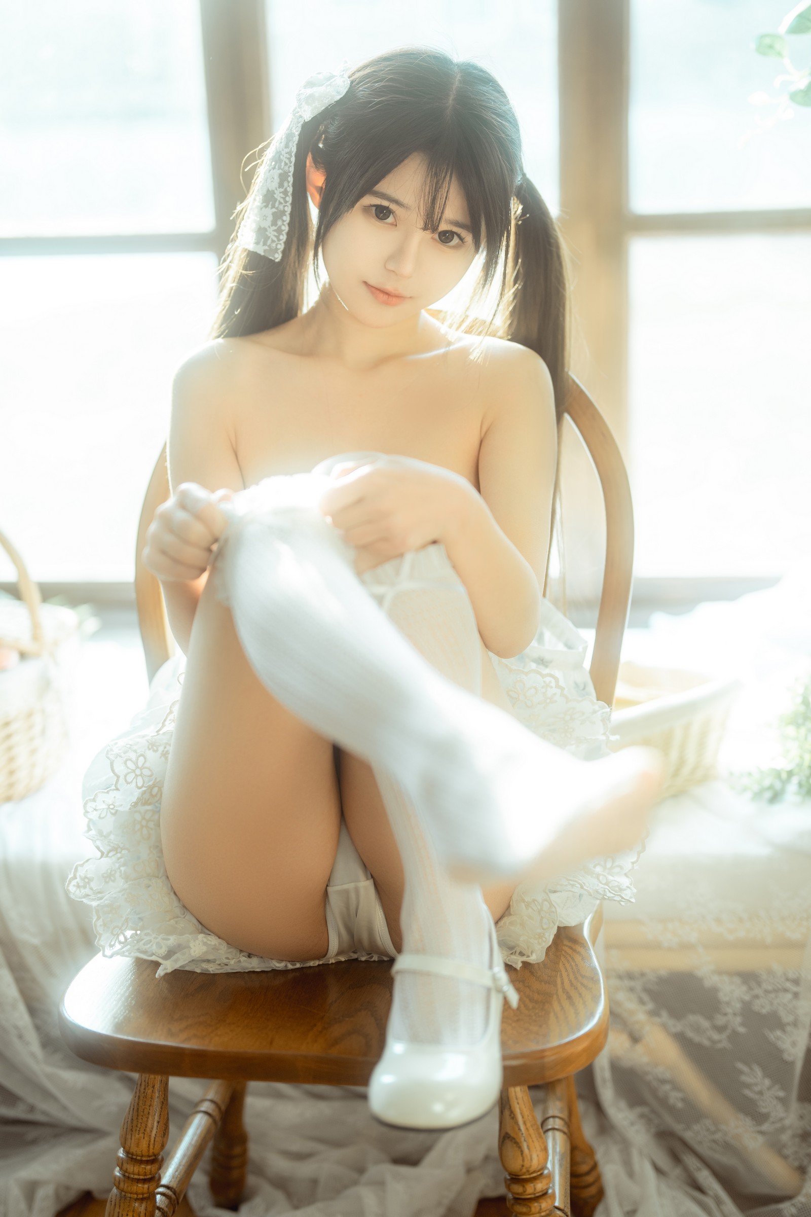rua阮阮 花房 小裙子 写真图集｜甜系少女私房摄影（54P｜661MB）插图5