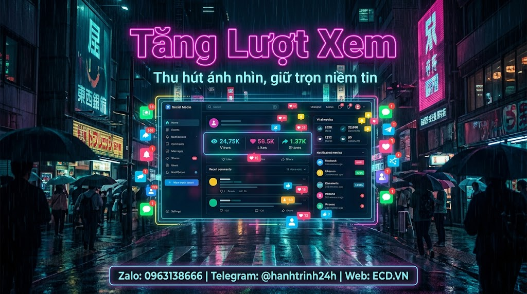 tăng đều view khủng website