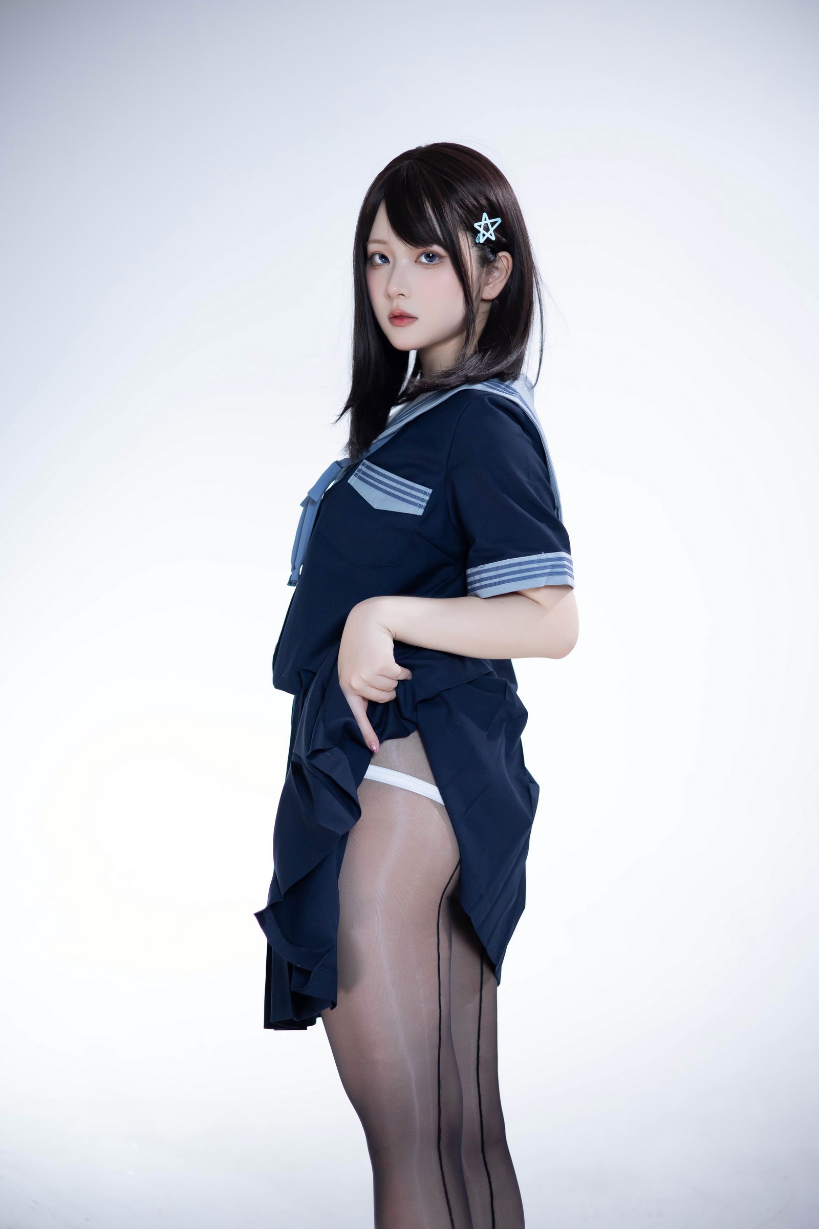 屿鱼 Yuyu 蔚蓝档案 竞泳 Cosplay 写真合集（28P｜108MB）插图6