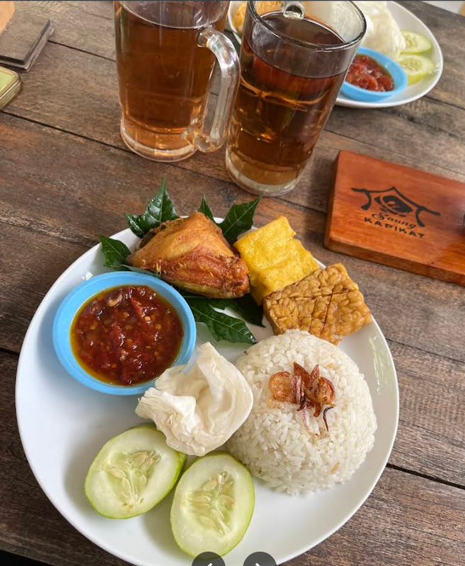 Hidangan Prasmanan Sunda