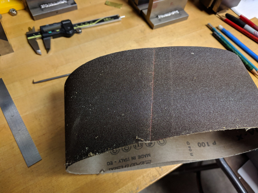 Sanding Belt Repair The Home Shop Machinist & Machinist's