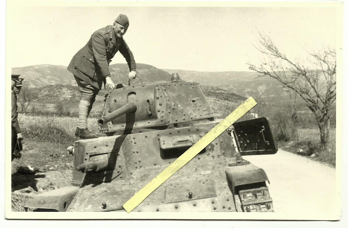 Foto Griechenland 2WK - Krieg geg.Italien - erbe