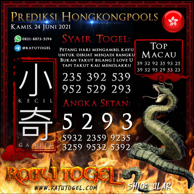 BOCORAN TOGEL HK