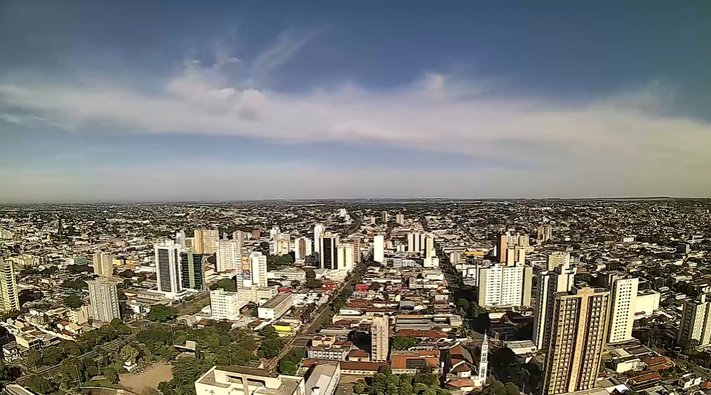 Campo Grande nesta manhã de domingo