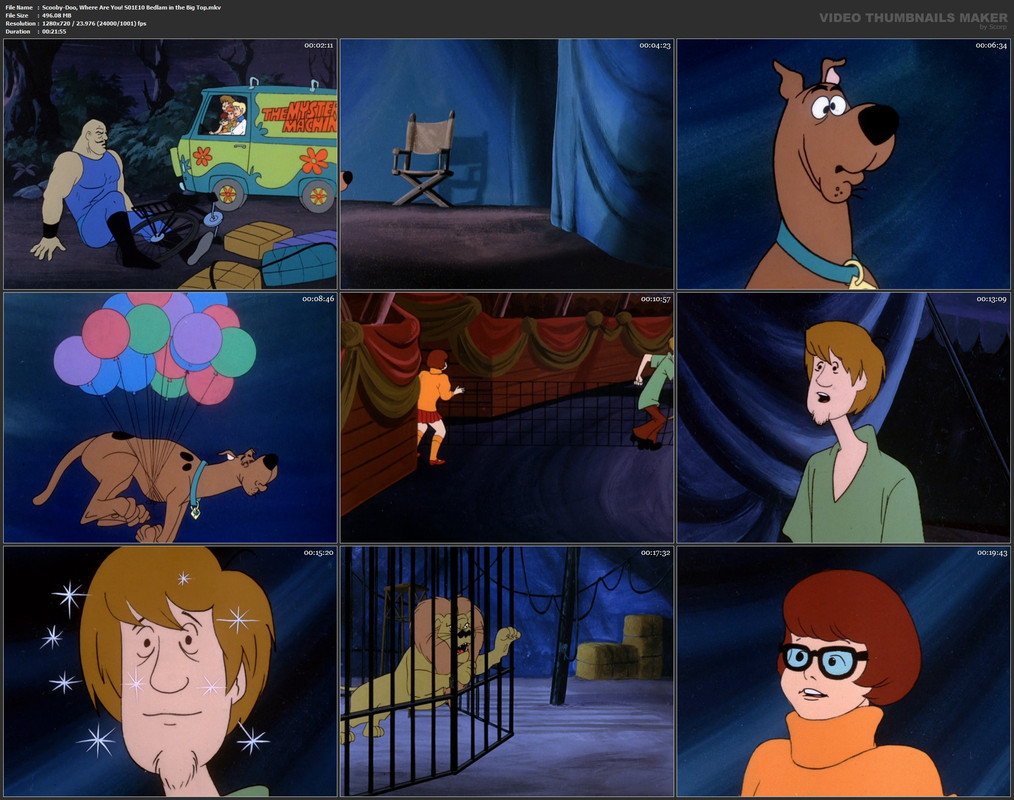 Scooby-Doo, Where Are You! S01E10 Bedlam in the Big Top.mkv