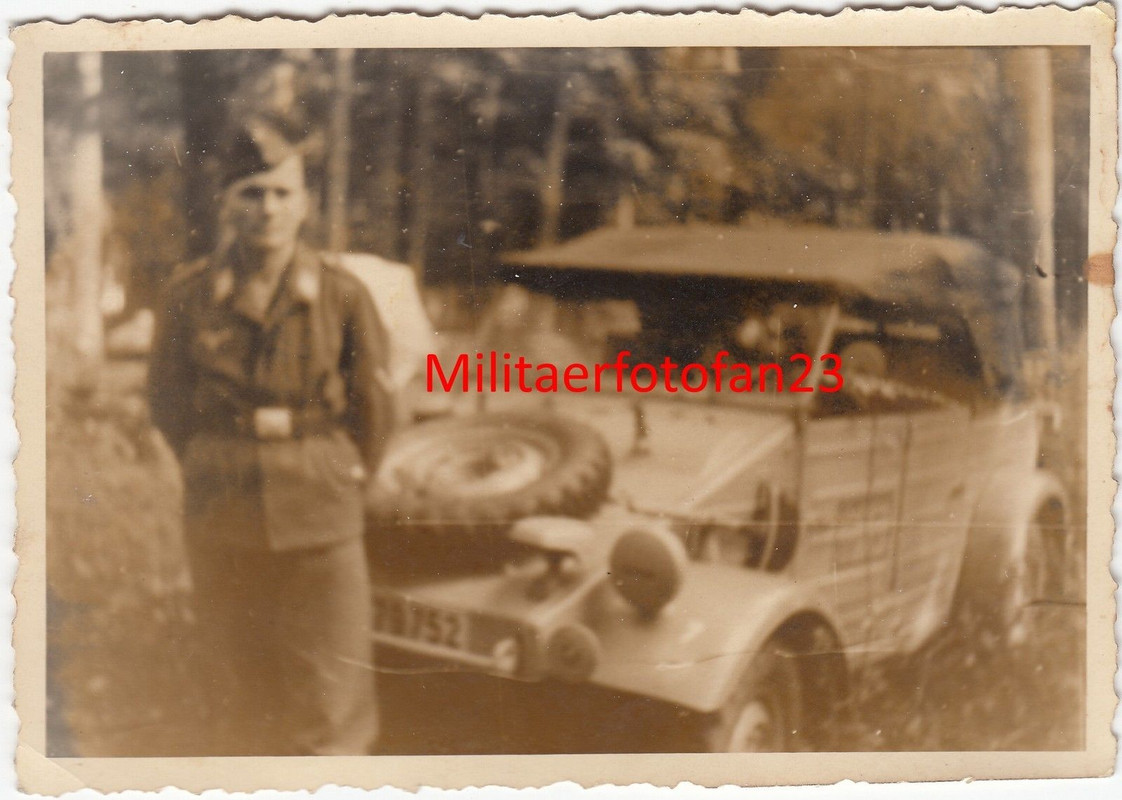 Wehrmacht Luftwaffen Flak Ausbildung VW Kübelwag