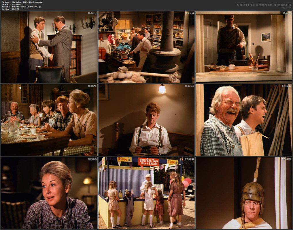 The Waltons S04E02 The Genius.mkv