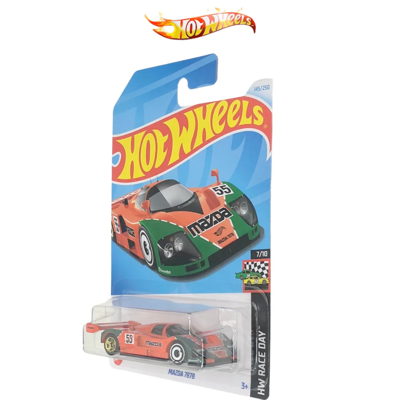 Hot Wheels Mazda 787B Orange Green 2024 Series HW RACE DAY Free