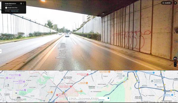 Athens Marathon sottopasso3