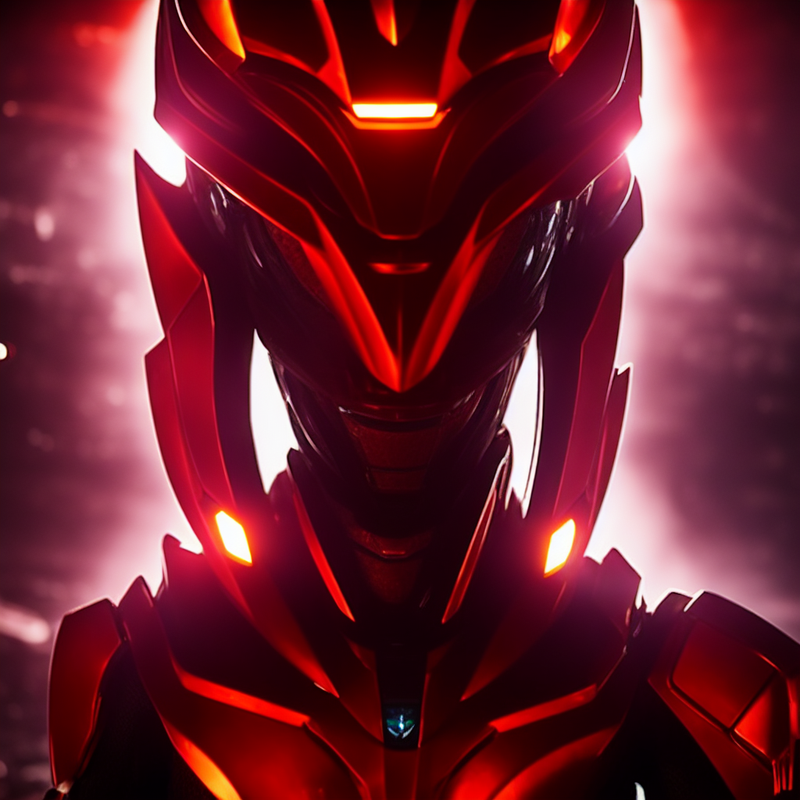 00055-1180668766-a red alien with wings and a red helmet on it's head and chest, standing in front o