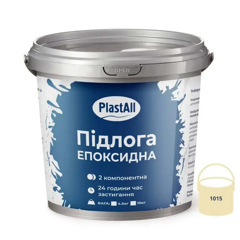 Епоксидна наливна підлога Plastall