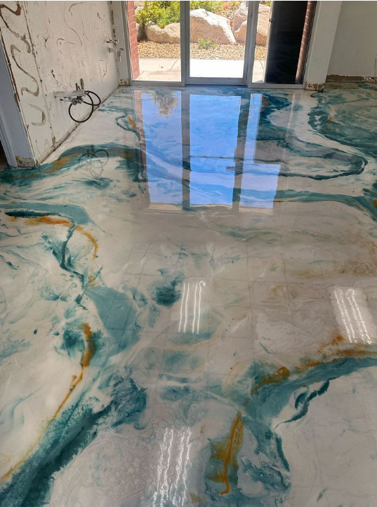Epoxy flooring