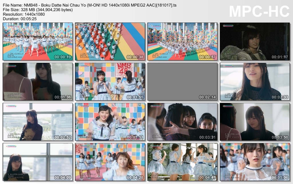 NMB48 - Boku Datte Nai Chau Yo (M-ON! HD 1440x1080i MPEG2 AAC)[1