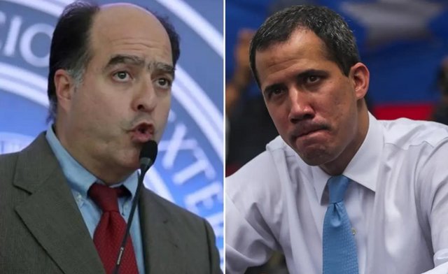 Julio Borges y Juan Guaidó Julio Borges y Juan Guaidó