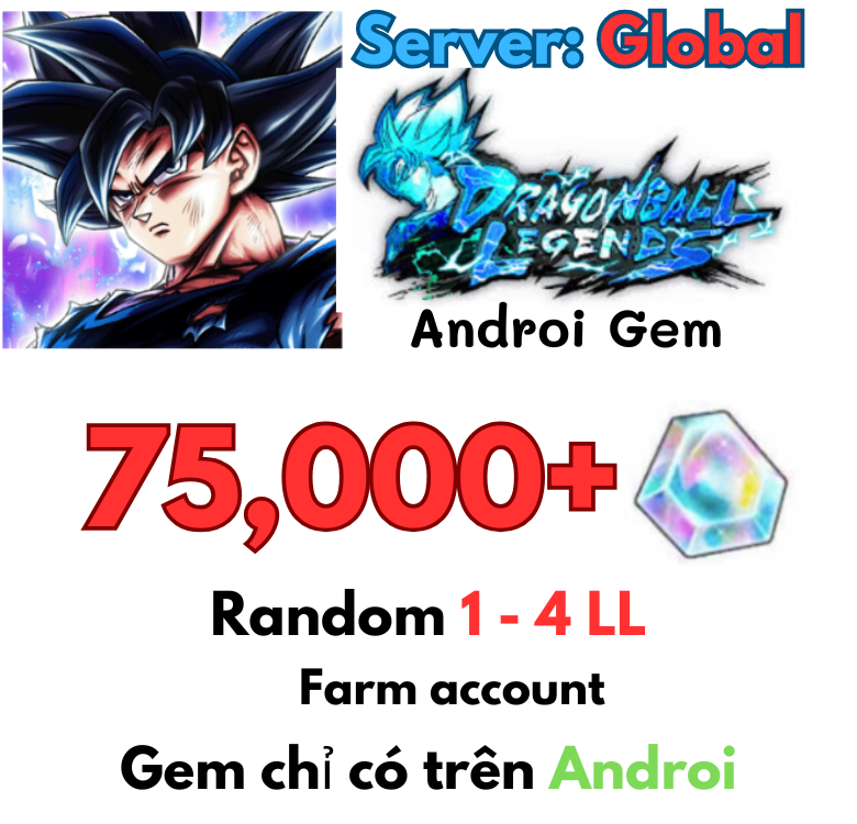 [Global/Android] Dragon Ball Legends Farmed Gacha Reroll VIP 