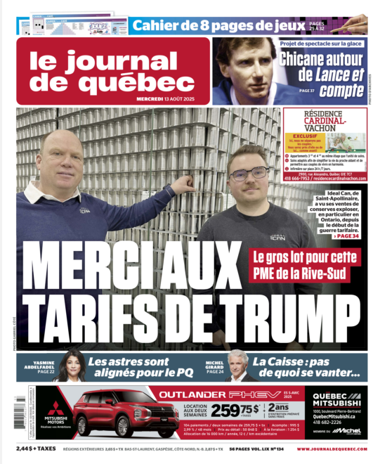 Le-Journal-De-Quebec-13-Aout-2025.png