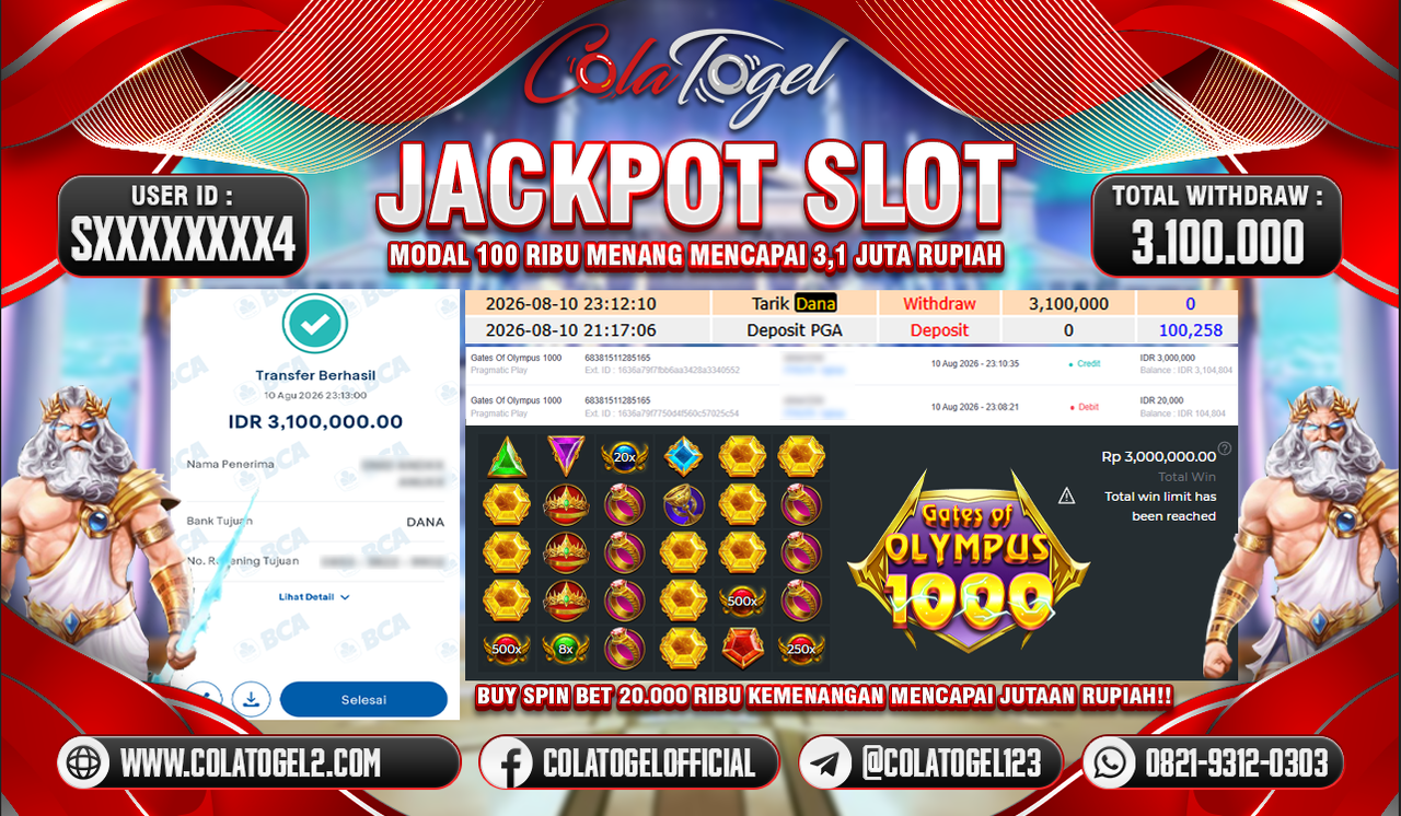 JACKPOT SLOT GACOR!!