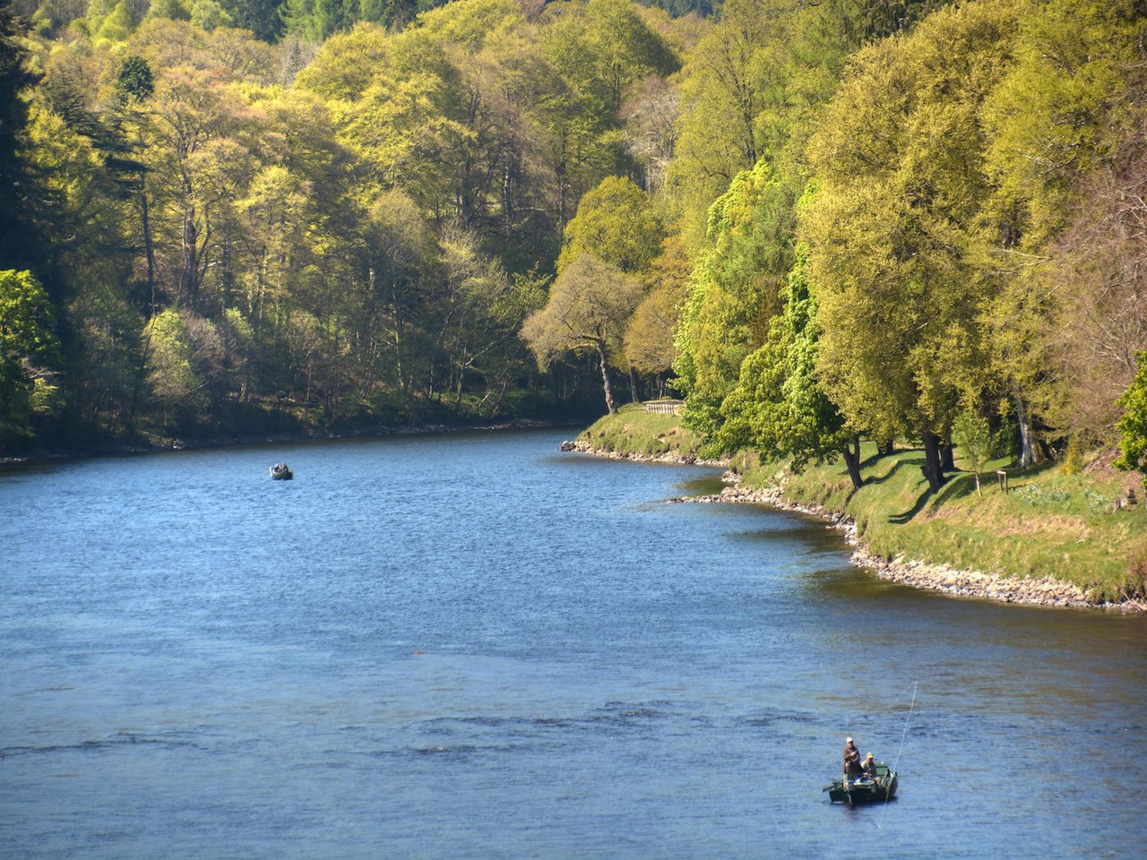 River Tay - UK river flowing through Scotland