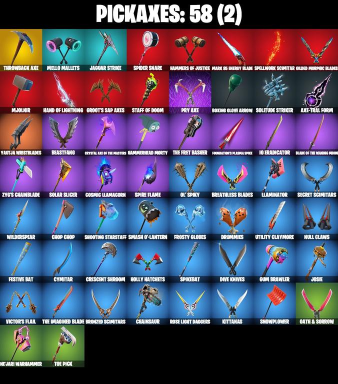 pickaxes comp