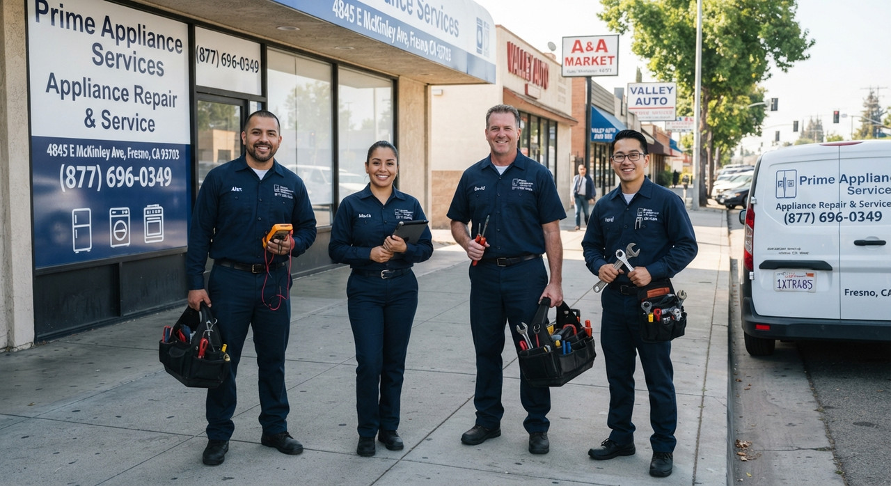 Prime Appliance Services technician team