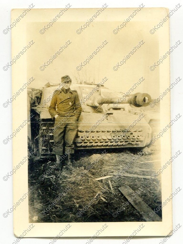 Foto, Stug, Nachlass Sturmgeschütz-Abteilung 185