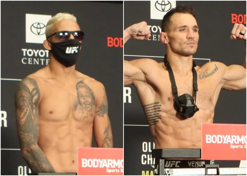 Кантар преди UFC 262