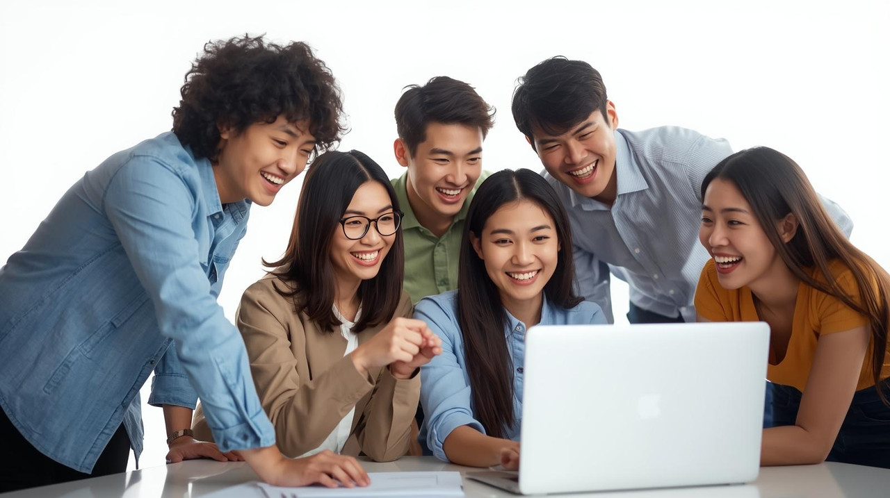 Modern office workspace