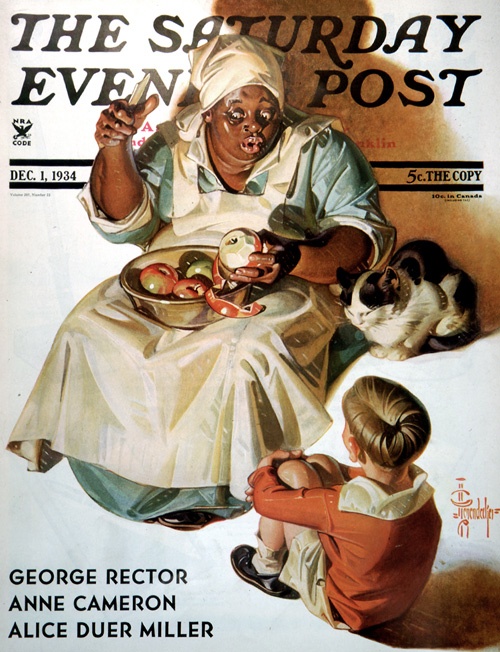 008-The-Saturday-Evening-Post-magazine-December-1-1934-Cooking-Up-a-Story-by-J-C-Leyendecker