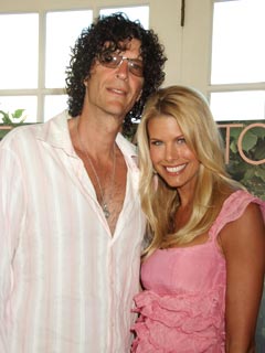    Howard Stern med Kone Beth Ostrosky 