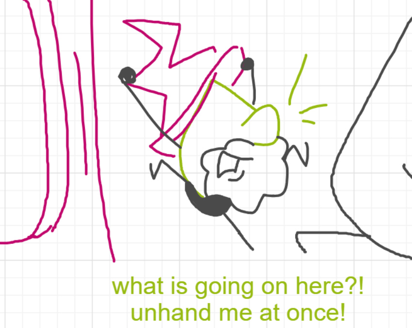 A panel from The Prime Number Few, episode eight of the Board Boards object show by Furretwalk/WalkingFurret.