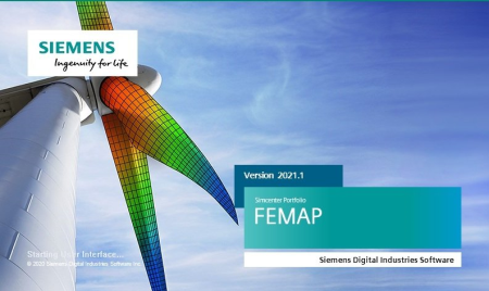 Siemens Simcenter FEMAP 2021.2.0 (x64) with NX Nastran Siemens Simcenter FEMAP 2021.2.0 (x64) with NX Nastran