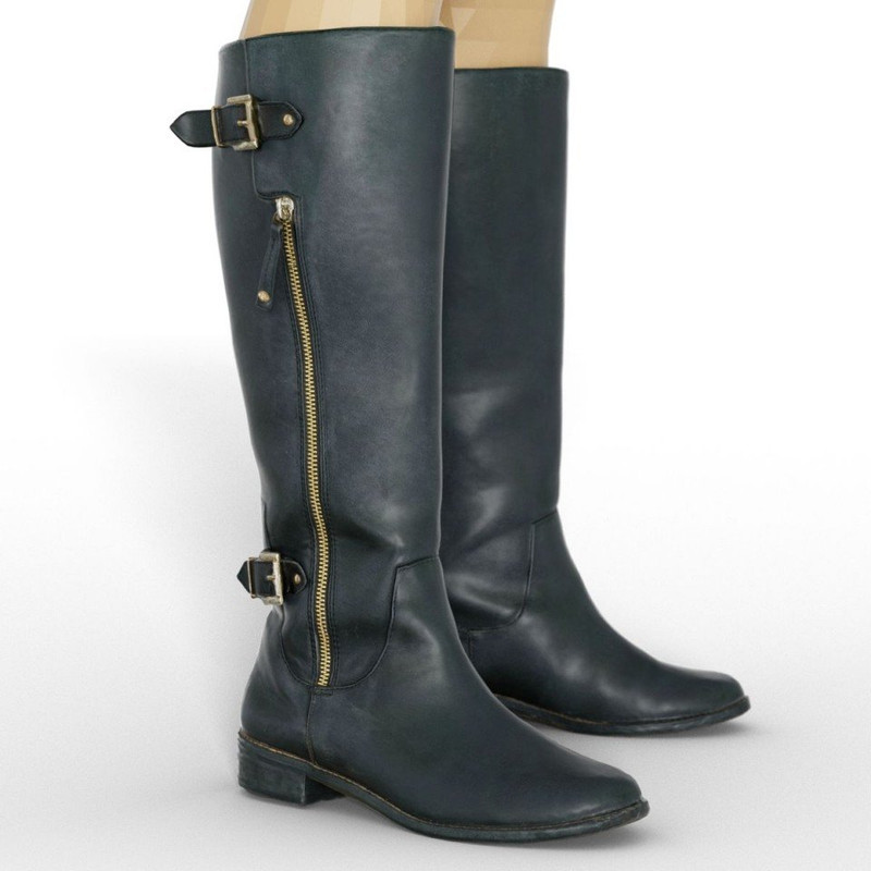 obj black boots 00 main daz3d