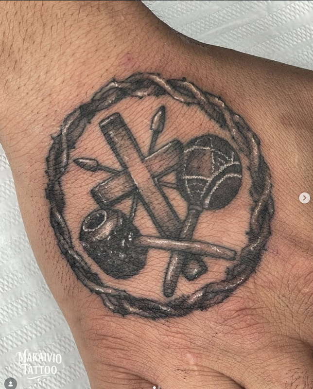 Tatuagem realizada no Studio Makaivio — trabalho 02