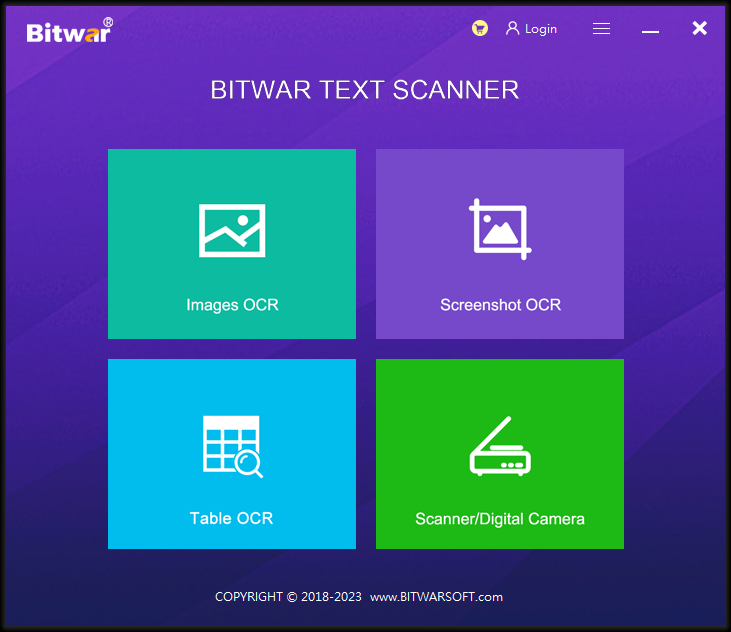 Bitwar Text Scanner v1.6.0.6  Untitled