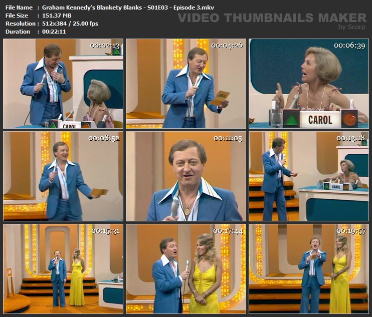 Graham Kennedy's Blankety Blanks - S01E03 - Episode 3.mkv