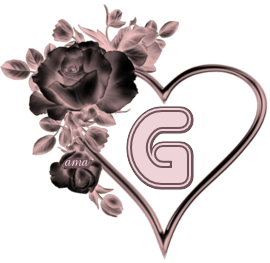 Corazón con Flores 2 G