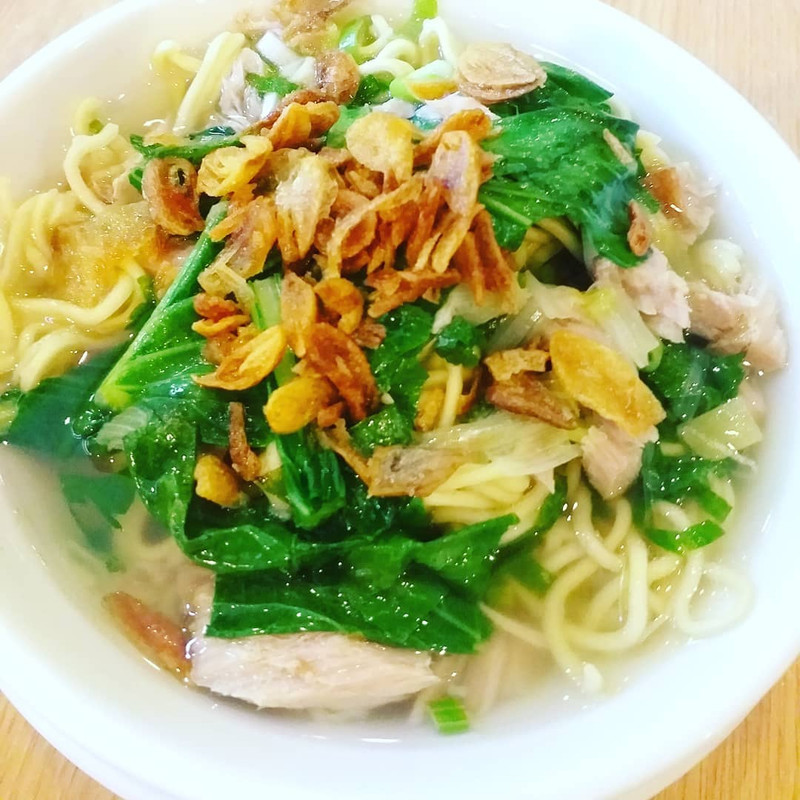 Mi Cakalang kuah.