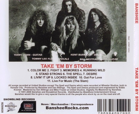 Banshee - Take 'Em By Storm (1992) [Reissue 2008] Lossless+MP3