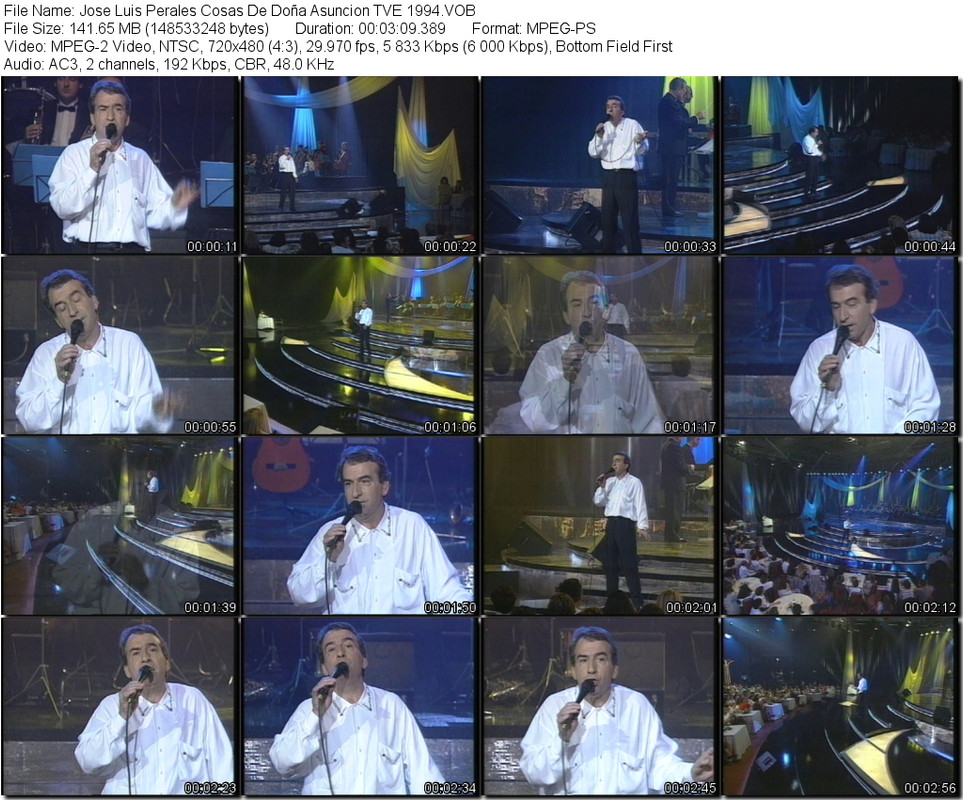 Jose Luis Perales Cosas De Doña Asuncion TVE 1994.VOB_tn