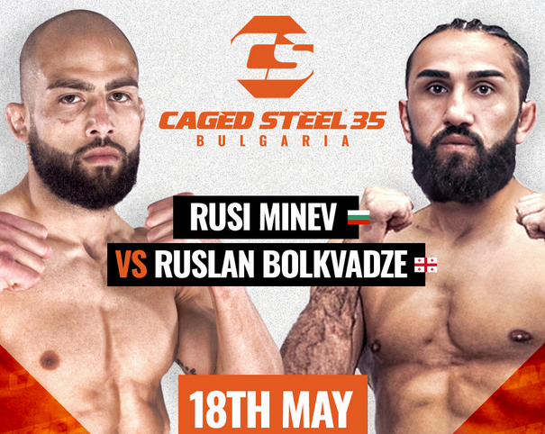 Руси Минев посреща шампиона на GFC в Caged Steel 35