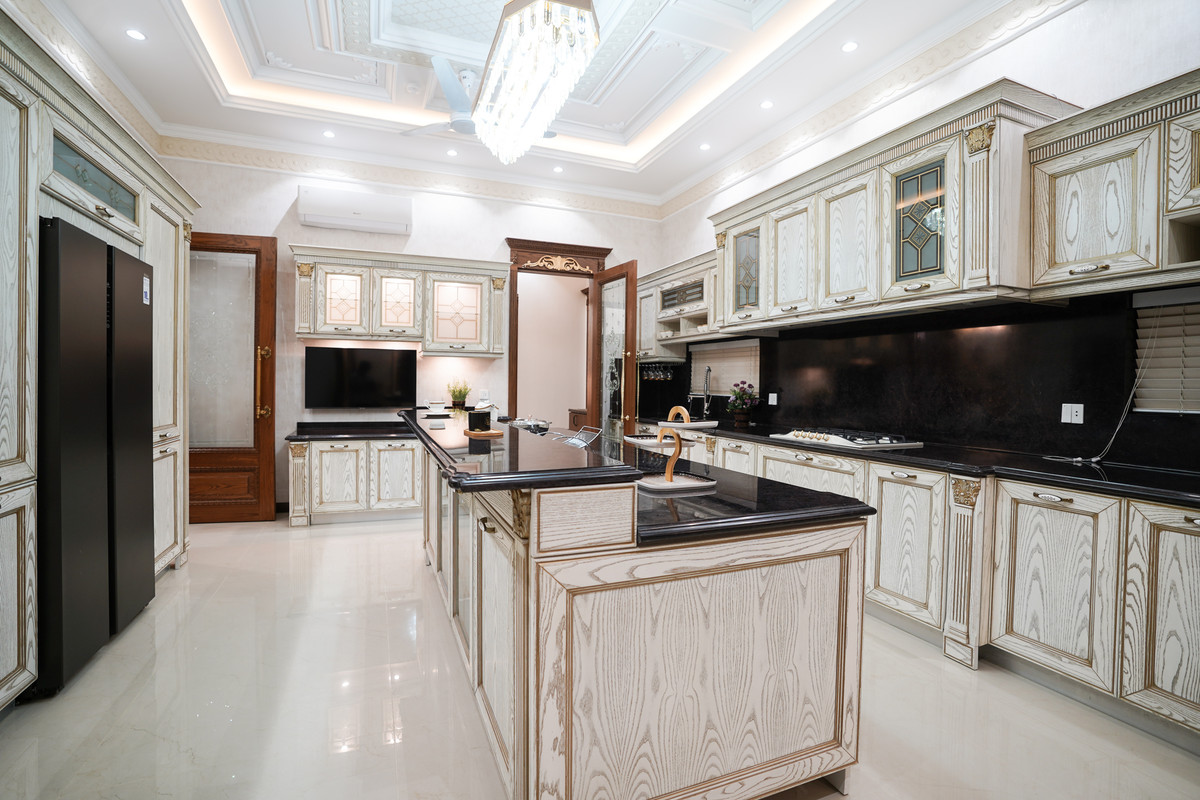 Modern Rectangle Tray Ceiling Design For Kitchens