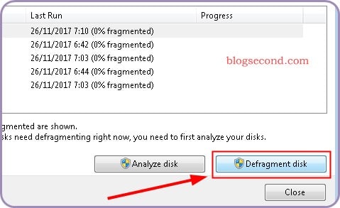 Tutorial Defrag Disk di Windows 7