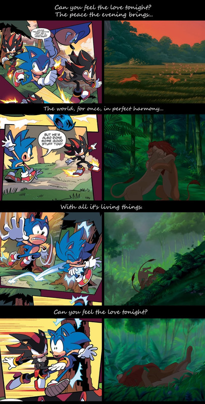 They don't say it out loud, but they know - MysteryShadow29 - Sonic the  Hedgehog (Archie Comic) [Archive of Our Own]