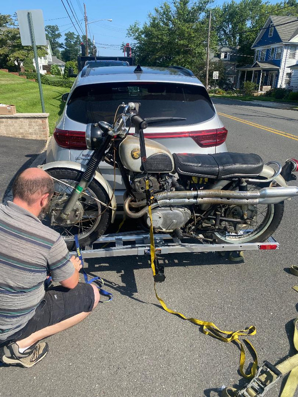 bike loaded July 29 2025