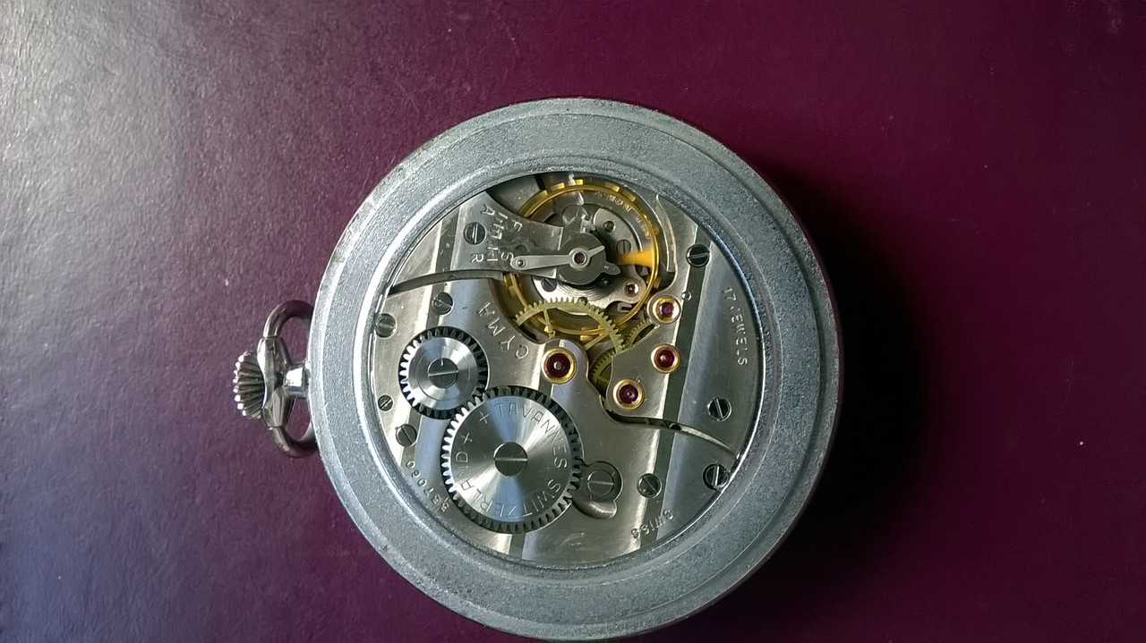 Reloj de bolsillo años 50s - RelojesRelojes.com