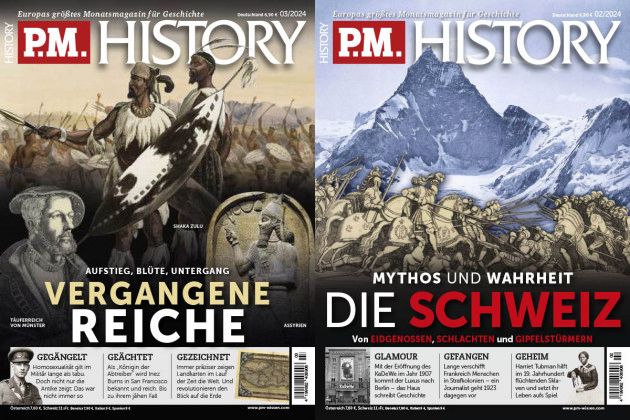 Cover: P M  History Magazin No 02-03 Februar+März 2024