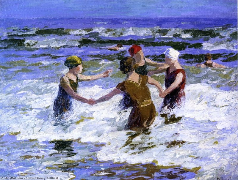 Edward-henry-potthast-beach-fun