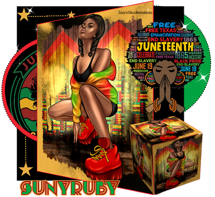 Suny-Ruby-Juneteenth-Cube2023
